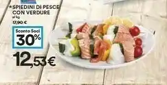 Coop Servelade Spienini Di Pesce Con Verdure offerta