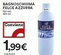 Coop Felce Azzurra Felce Azzura Bagnoschiuma Classico offerta