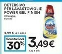 Coop Finish Power Gel Detersivo Per Lavastoviglie 400ml offerta