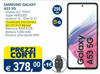 Esselunga Samsung Galaxy A53 5G offerta
