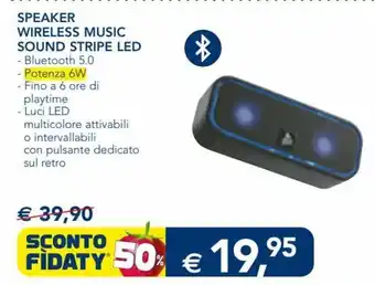 Sound Stripe Led Speaker Wireless Music