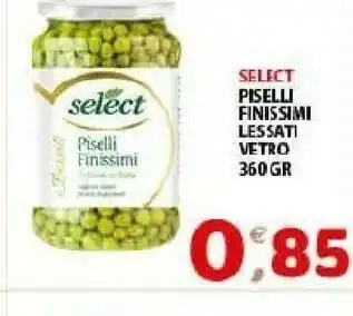 Mio Market Flora Select Piselli Finissimi Lessati offerta