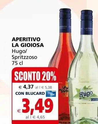 Aperitivo la gioiosa 75cl