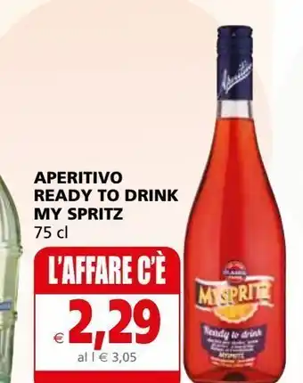 Il Gigante Aperitivo redu to drink my spritz 75cl offerta