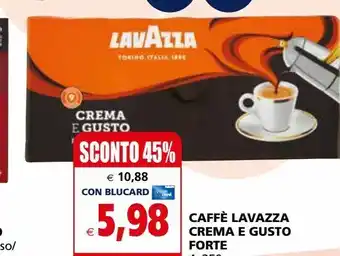 Caffè lavazza crema e gusto forte
