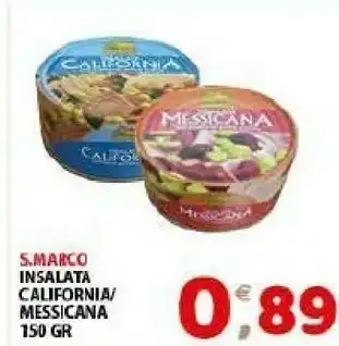 Mio Market S.Marco Insalata California 150 G offerta
