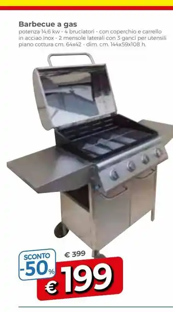 Famila Barbecue a gas offerta