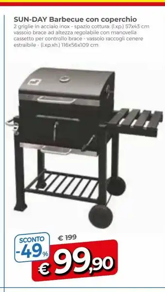 Famila Barbecue con coperchio offerta