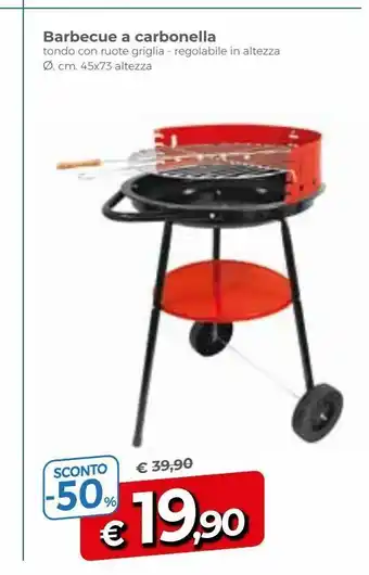 Famila Barbecue a carbonella offerta