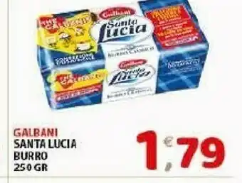 Mio Market Galbani Burro Classico Santa Lucia offerta