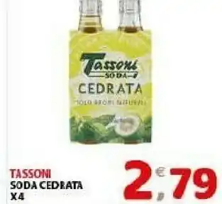 Tassoni Soda Cedrata