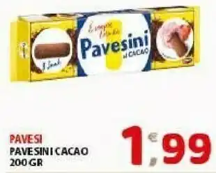 Mio Market Pavesi Pavesi - Pavesini Al Cacao 200 G(ml) offerta