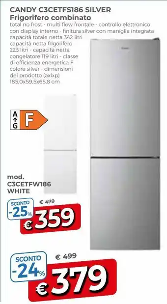 Famila Frigorifero combinato candy offerta