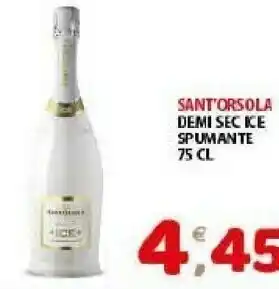 Mio Market Sant'orsola Demi Sec Ice Spumante offerta