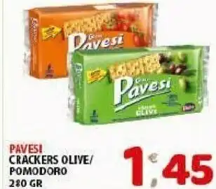 Mio Market Pavesi Gran I Cracker Olive 280 G(ml) offerta