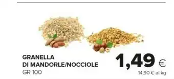 Tigre Granella Di Mandorle/ Nocciole Gr 100 offerta