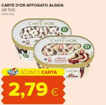 Tigre Algida Carte D'Or Affogato All'Amarena Spagnola 500 G(ml) offerta