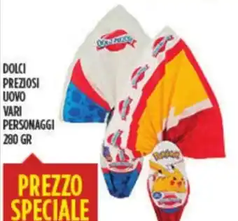 Dolci Preziosi Uovo vari personaggi 280 gr