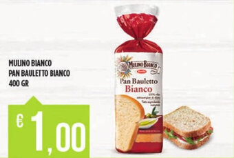 Mulino Bianco Pan Bauletto Bianco 400 gr