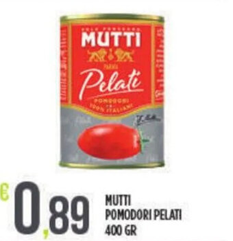 Euroesse Mutti Pomodori Pelati 400 gr offerta