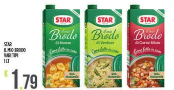 Euroesse Star Il Mio Brodo vari tipi 1 lt offerta