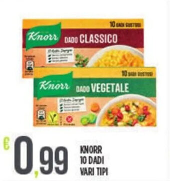 Euroesse Knorr 10 Dadi vari tipi offerta