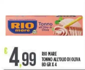 Rio Mare Tonno All'Olio di Oliva 80 gr x 4