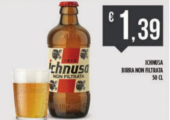 Ichnusa Birra Non Filtrata 50 cl