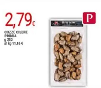 Doro Supermercati Primia Cozze Cilene 250 g offerta