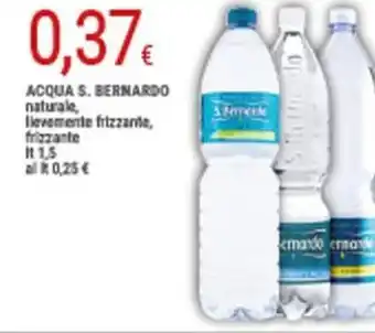 S. Bernardo Acqua naturale 1,5 lt