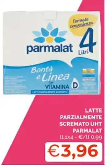 Parmalat Latte Parzialmente Scremato Uht 1 x 4 lt