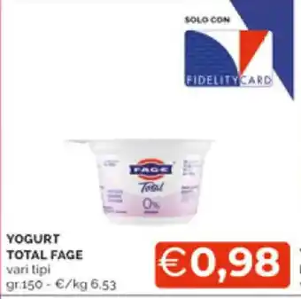 Mercatò Total Care Yogurt 150 gr offerta