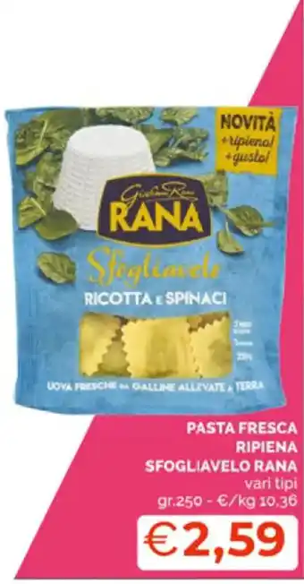 Rana Sfogliavelo Pasta Fresca Ripiena gr 250