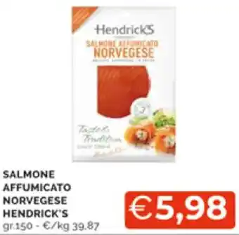 Hendrink's Salmone Affumicato Norvegese 150 gr