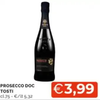 Mercatò Tosti Prosecco DOC 75 cl offerta