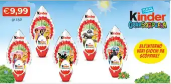 Kinder Gran Sorpresa 150 gr.