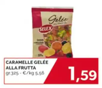 Mercatò Caramelle Gelée Alla Frutta 325 gr. offerta