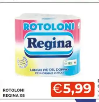 Mercatò Rotoloni Regina X8 offerta
