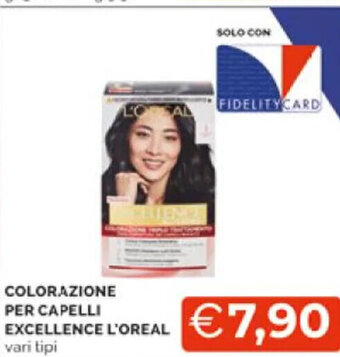 Mercatò L'Oreal Colorazione Per Capelli Excellence offerta