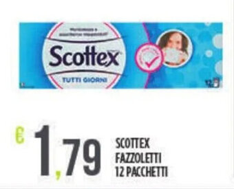 Euroesse `Scottex Fazzoletti 12 Pacchetti offerta