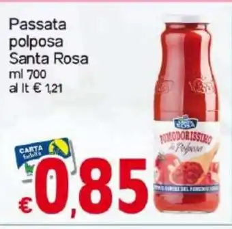 Passata polposa Santa Rosa 700 ml
