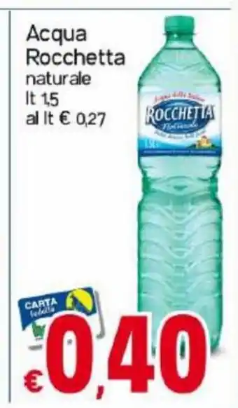 Acqua Rocchetta naturale 1,5 lt