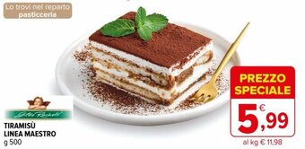 Iperal Tiramisù Linea Maestro g 500 offerta