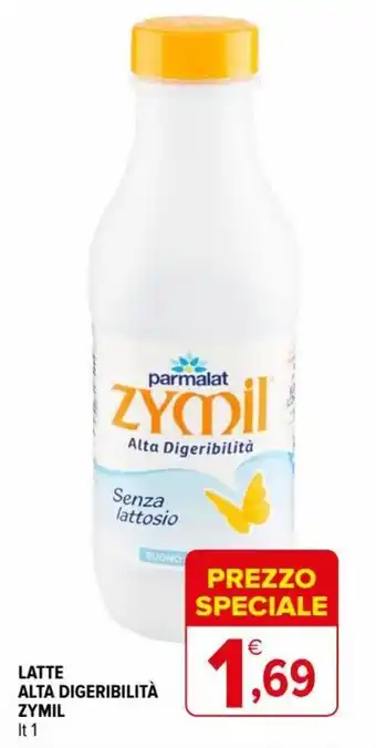 Zymil Latte Alta Digeribilità lt 1