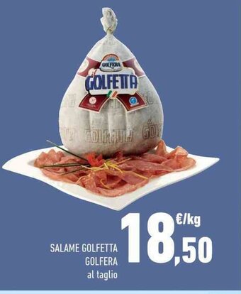 Conad Salame Golfetta Golfera al taglio offerta