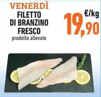 Conad Filetto Di Branzino Fresco prodotto allevato offerta