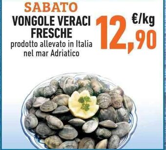 Conad Vongole Veraci Fresche offerta
