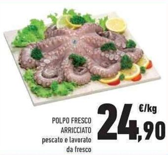 Conad Polpo Fresco Arricciato pescato e lavorato da fresco offerta