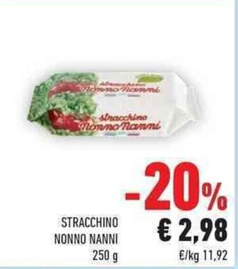Conad Stracchino Nonno Nanni 250 g offerta