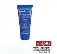 Acqua & Sapone Hibros Depil Sport Crema Gel Depilatoria Uomo 200 Ml offerta